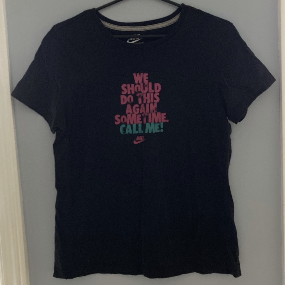 Black Nike t-shirt size extra large good condition